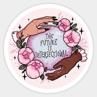 The Future Is Intersectional Sticker